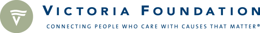 Image says "Victoria Foundation" in large letters above with "Connecting People Who Care With Causes That Matter" below.